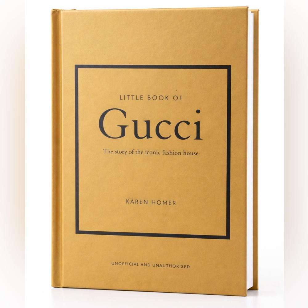 NWT “Little Book of Gucci” Karen Homer Hardcover Coffee Table Fashion Book